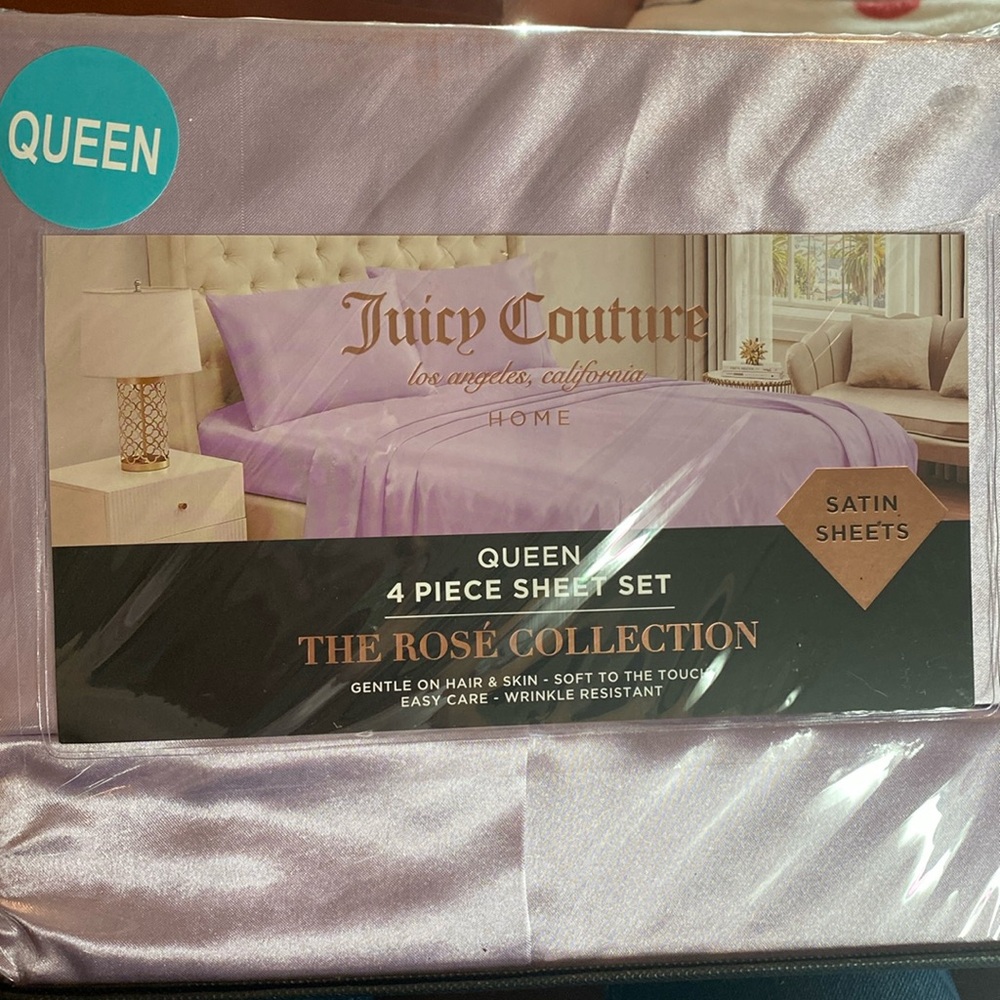 New juicy couture sheet set